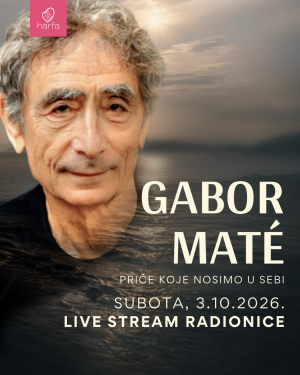 Trauma modernog čoveka – Radionica dr. Gabora Matea, Live Stream, 3. 10. 2026. u 10:00
